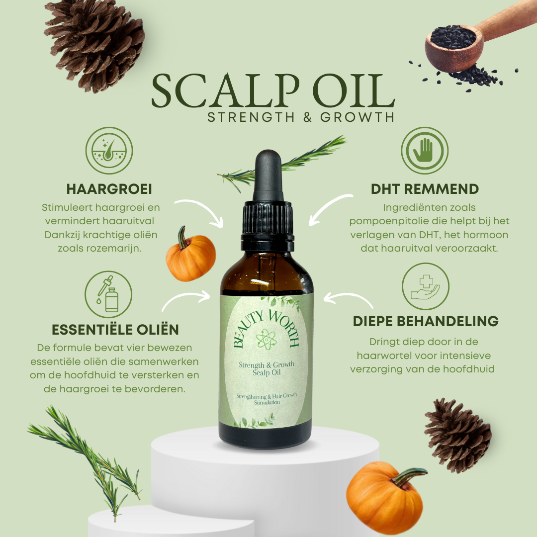Deep Strength & Growth Scalp Oil Beauty Worth